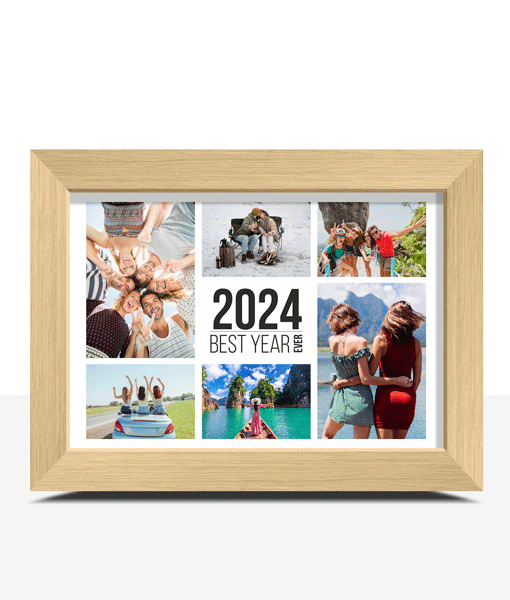 Best Year Ever Photo Print Family