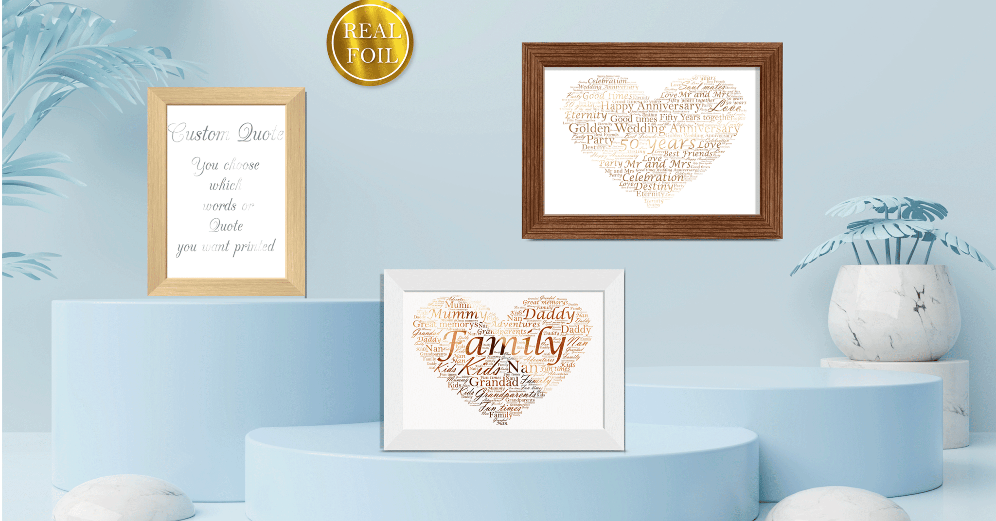 Metallic Foiled Prints