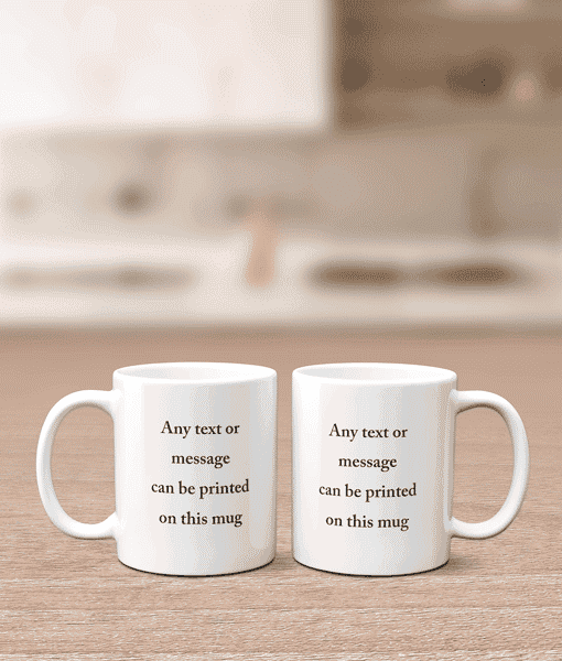 Personalised Mug – Add Any Text Birthday Gifts