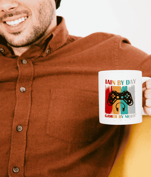 Personalised Gamer Mug – Gaming Gift – Add Any Name